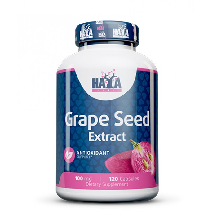 Haya Labs - Grape Seed Extract 100mg / 120 caps